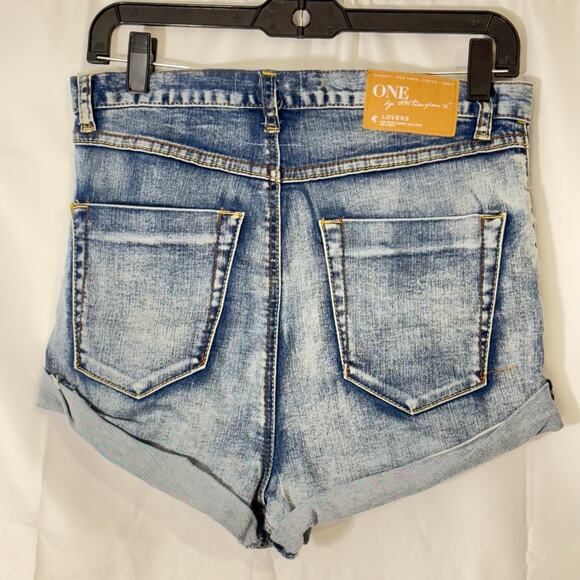 One Teaspoon Lovers Low Waist Skinny Shorts Size 26 - Picture 2 of 5
